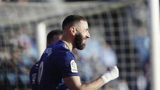 Con doblete de Karim Benzema: Real Madrid le ganó al Celta y se acerca al título de LaLiga Santander