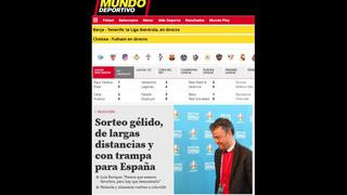 La reacción de los medios tras el sorteo de grupos para fase de clasificación de Eurocopa 2020 [FOTOS]