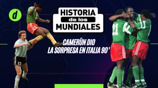Historia de los Mundiales: revive la hazaña de Camerún en el Mundial de Italia 1990