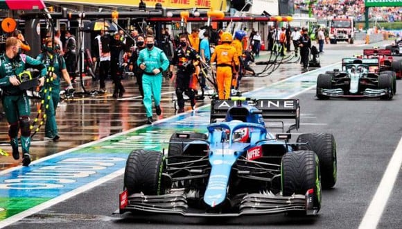 Esteban Ocon consigue su primer triunfo en el Mundial de Fórmula Uno. (Foto: F1)