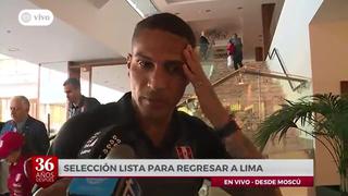 Paolo Guerrero: "Mi sueño en el Mundial Rusia 2018 era otro" [VIDEO]