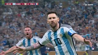 ¡Gol de Messi! El 1-0 en Argentina vs. Francia por la final del Mundial [VIDEO]