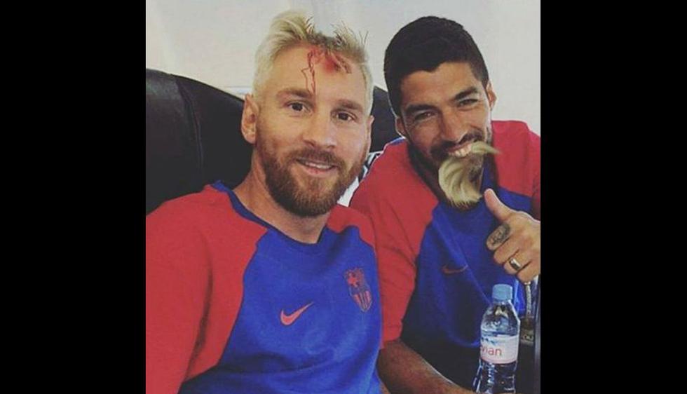 Lionel Messi y Luis Suárez del Barcelona. (Foto: Instagram)