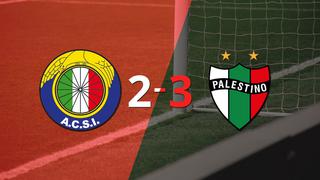 Audax Italiano pierde 2-3 con Palestino pese al doblete de Lautaro Palacios