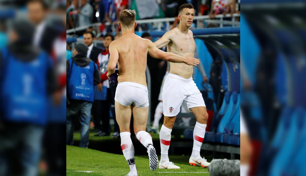 Croacia en Rusia 2018: Ivan Rakitic quedó casi desnudo tras ganarle a  Nigeria en el Mundial [FOTOS] | MUNDIAL | DEPOR