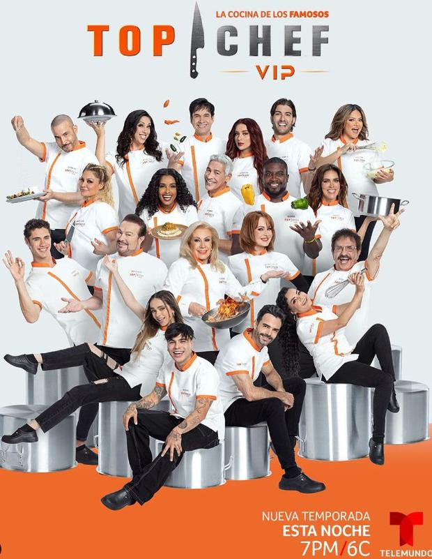 Horario y cómo ver la nueva temporada de “Top Chef VIP” en Telemundo