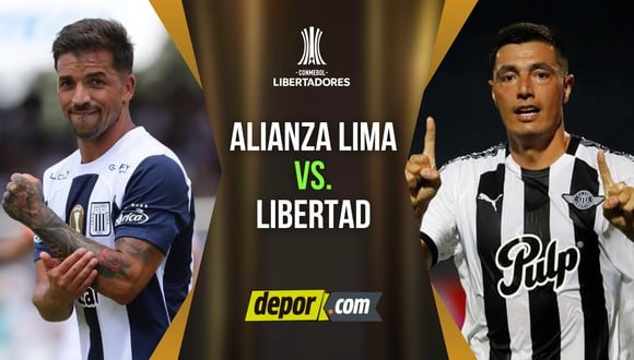 Alianza Lima y Libertad juegan por la fecha 4 de la Copa Libertadores 2023. (Diseño: Depor)