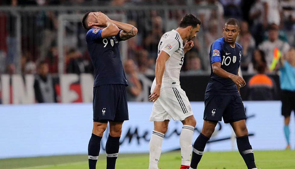 Alemania empató 0-0 contra Francia por la jornada 1 de la UEFA Nations League 2018. (Getty Images)