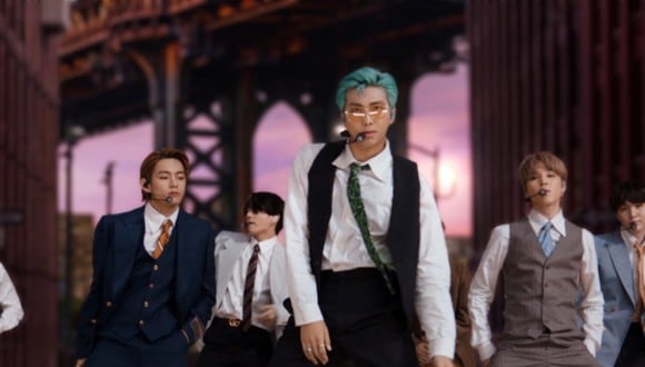 BTS tuvo su primera presentación musical en los MTV Video Music Awards. (Foto: MTV / AFP)