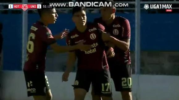 Así fue el gol de José Rivera en Universitario vs. ADT. (Video: Liga 1 Max)