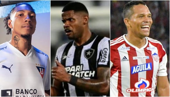 LDU, Junior y Botafogo son rivales de la 'U' en la Libertadores (Composición: Depor)