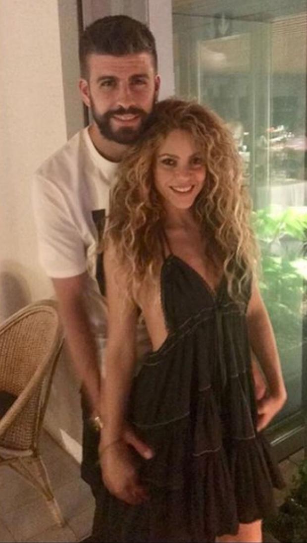 Ambos demostrando su amor en sus redes sociales (Foto: Shakira / Instagram)