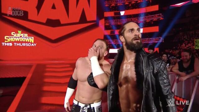 Angelo Dawkins derrotó a Murphy por descalificación debido a la intromisión de Seth Rollins. (Foto: WWE)