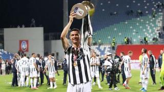 La emoción de Cristiano Ronaldo tras conquistar la Copa Italia con Juventus 