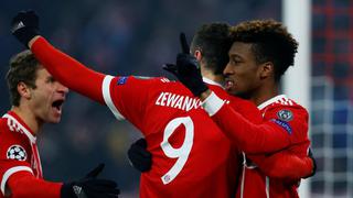Con James el primer tiempo: Bayern goleó 5-0 al Besiktas por ida de octavos de Champions League