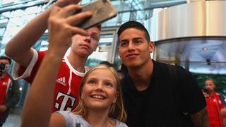 James Rodríguez y el furor que desata en la partida del Bayern Munich hacia China