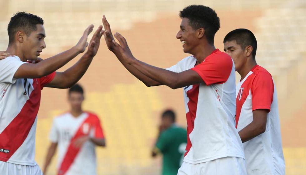 Selección Peruana Sub 17 ganó 3-1 a Bolivia. (Foto: Violeta Ayasta / GEC)