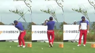 Mira el divertido blooper que cometió el golfista profesional Ho-sung Choi