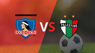 Colo Colo y Palestino se mantienen sin goles al finalizar el primer tiempo