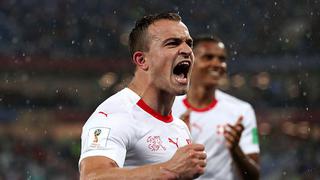 ¡Gol agónico! Shaqiri anotó en los descuentos y le dio la victoria a Suiza ante Serbia en Rusia 2018