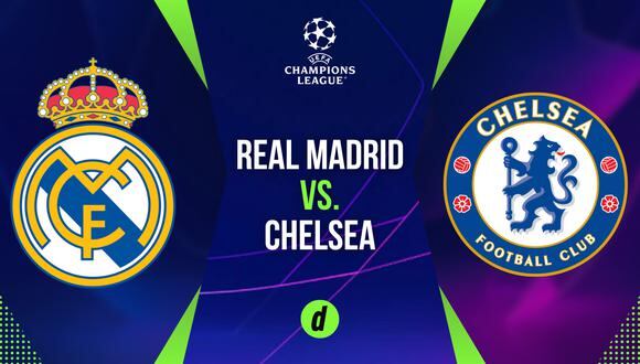 Real Madrid vs. Chelsea se enfrentan por los cuartos de final de Champions League.