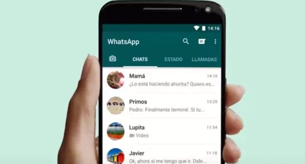 Instrucciones sobre cómo proceder cuando no se encuentran ciertos chats en WhatsApp