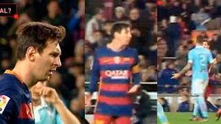 Lionel Messi: el reclamo del capitán del Celta tras el penal indirecto