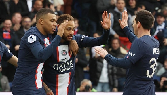 PSG venció 4-3 a LOSC Lille por la fecha 24 de la Ligue 1 de Francia. (Foto: Getty Images)