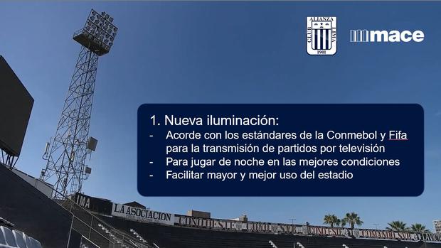 Alianza Lima firmó acuerdo con Mace Group para la remodelación del Estadio Alejandro Villanueva. (Foto: Prensa Alianza Lima)