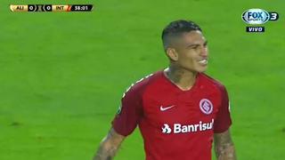 Casi llega su gol: el tiro libre de Paolo Guerrero en Alianza Lima vs. Internacional [VIDEO]