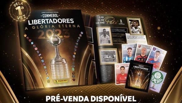 Panini lanzará la primera edición del álbum de la Copa Libertadores 2023. (Foto: Panini)