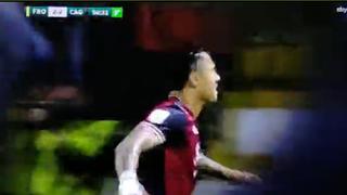 Apareció ‘el Bambino’: gol de Lapadula para Cagliari vs. Frosinone por la Serie B de Italia [VIDEO]