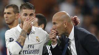 Zidane también presiona: “Quiero que lo de Ramos se arregle lo antes posible”
