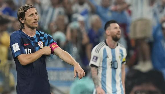 Croacia cayó ante Argentina en las semifinales en el Mundial Qatar 2022. (Foto: AP)