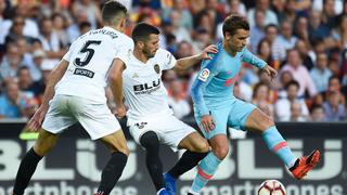 Igualados: Atlético de Madrid y Valencia empataron 1-1 en Mestalla por primera fecha de Liga Santander 2018