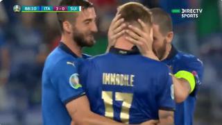 Immobile cerró la fiesta: golazo para el 3-0 definitivo de Italia vs. Suiza [VIDEO]