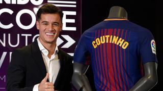Coutinho presentado oficialmente como refuerzo de Barcelona en el Camp Nou