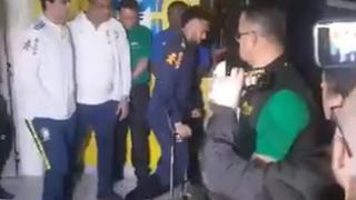 ¿Adiós Copa América? Neymar deja el Estadio Nacional Mané Garrincha en muletas tras lesionarse durante amistoso [VIDEO]