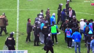 Copa Perú: la pelea campal que se desató en Cusco tras la eliminación de Deportivo Garcilaso [VIDEO]