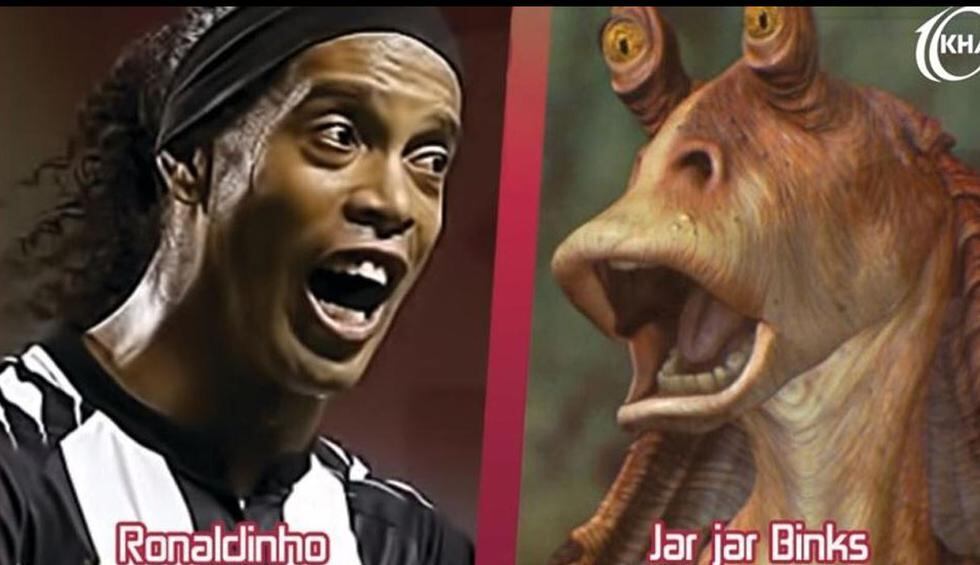 Ronaldinho es 'Jar Jar Binks': los cracks y sus 'clones' en dibujos  animados que dan vuelta al mundo [FOTOS] | FUTBOL-INTERNACIONAL | DEPOR