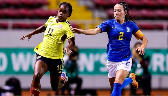 Colombia perdió 1-0 ante Brasil y quedó eliminada del Mundial Femenino Sub-20