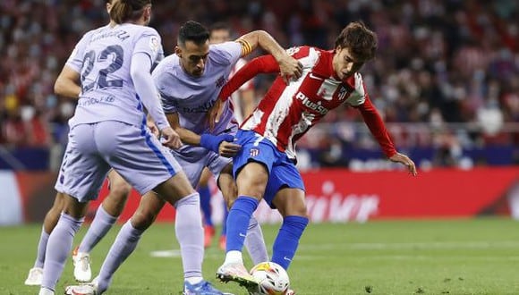 Atlético de Madrid venció 2-0 a Barcelona en el duelo por la Jornada 8 de LaLiga Santander 2021. (Foto: @Atleti)