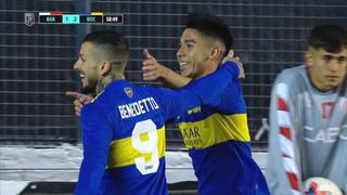 Ventaja para el ‘Xeneize’: Pol Fernández puso el 2-1 de Boca vs. Barracas [VIDEO]