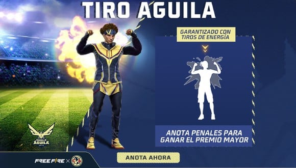 Evento del América en Free Fire