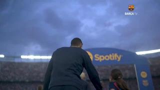 Hay pasillo en el Spotify Camp Nou: Barcelona recibe homenaje del Real Sociedad [ VIDEO]