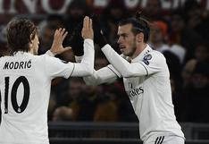 Con un gran Bale: Real Madrid derrotó a la Roma por la Champions League