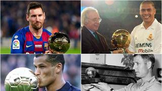 Barça ya supera al Madrid: los 23 Balones de Oro de los clubes más grandes de España [FOTOS]