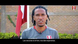“¡No dejes de vacunarte!”: el mensaje de los futbolistas de la Selección Peruana