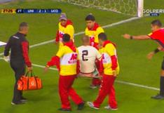 Déjà vu: Alberto Rodriguez se lesionó en el partido de la 'U' y fue cambiado [VIDEO]