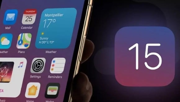 Conoce si tu celular iPhone se actualizará a iOS 15. (Foto: Apple)